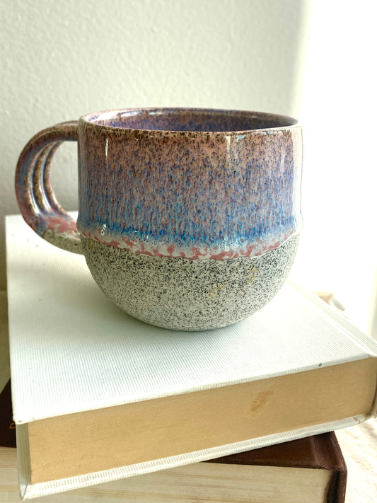 Cotton Candy Mug in Speckled Clay