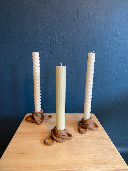 Squiggle Candle Holder